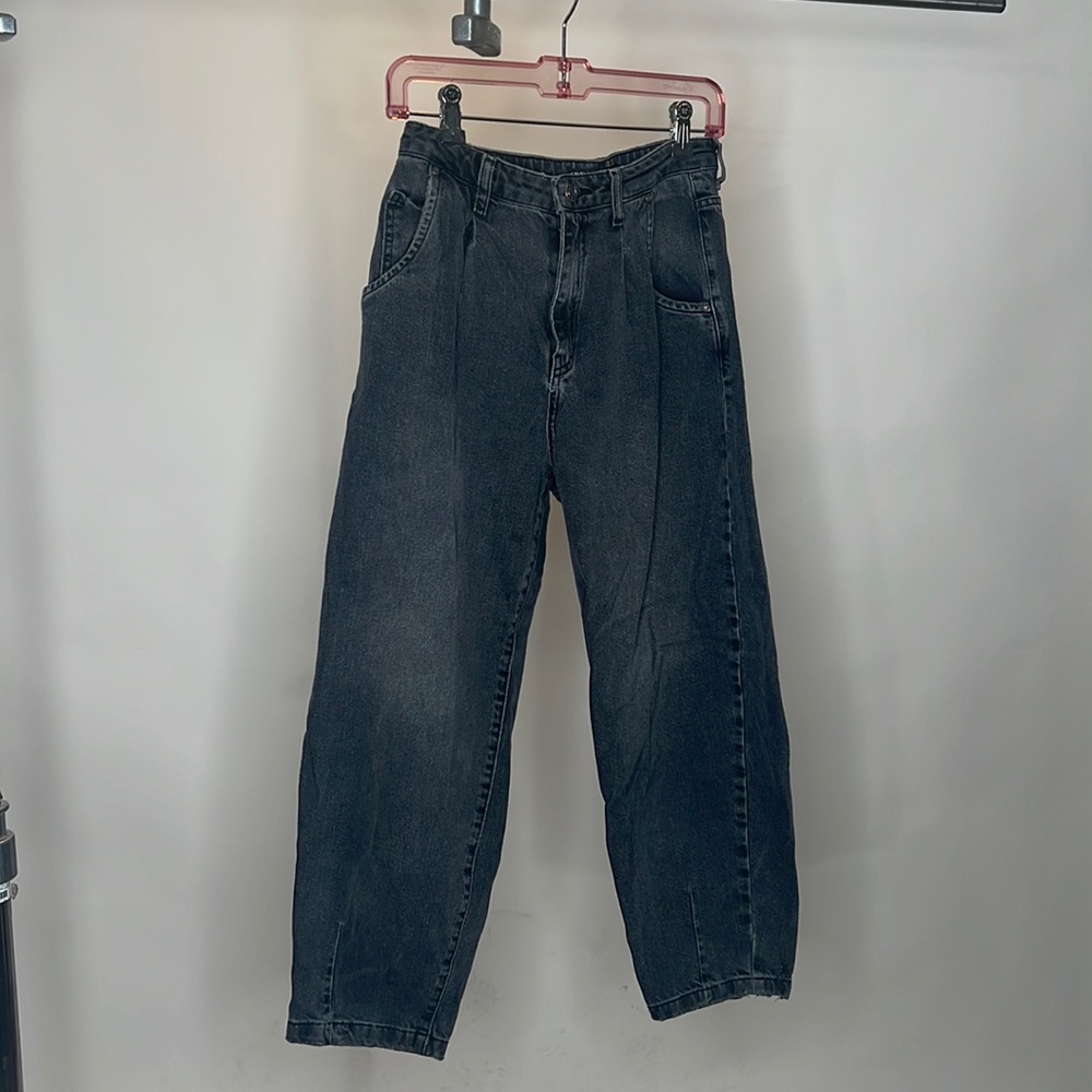 Zara women jeans size 4 us black washed